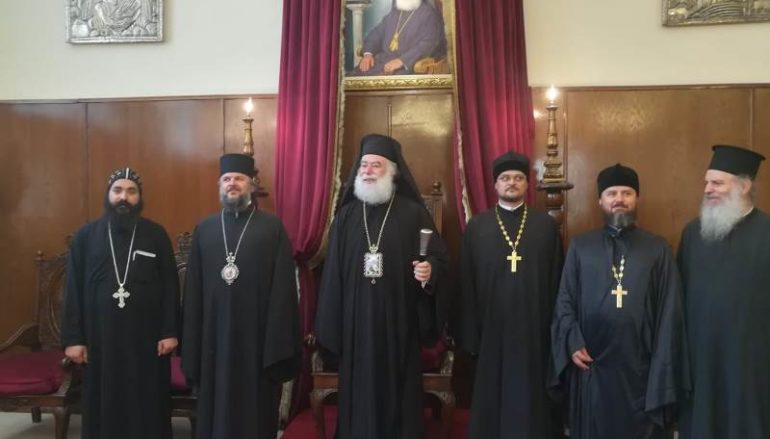 Στο Πατριαρχείο Αλεξανδρείας αντιπροσωπεία της Ρωσικής Εκκλησίας