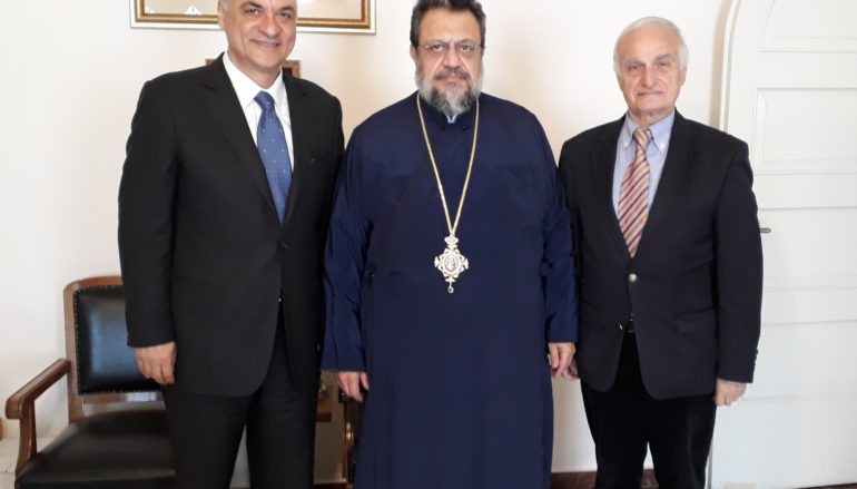 Επισκέψεις στο Μητροπολίτη Μεσσηνίας Χρυσόστομο