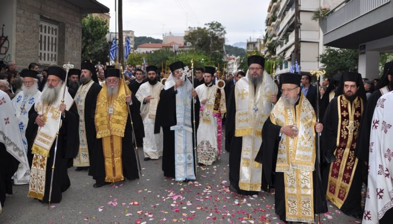Η Λιτανεία του Αγίου Χριστοφόρου στο Αγρίνιο