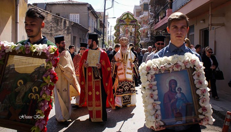 H εορτή της Ζωοδόχου Πηγής στον Άγιο Αθανάσιο Πύργου