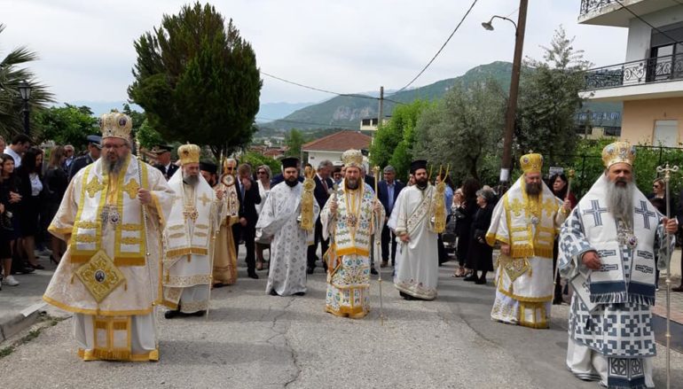 Λαμπρός ο εορτασμός των Μετεωριτών Αγίων στην Καλαμπάκα