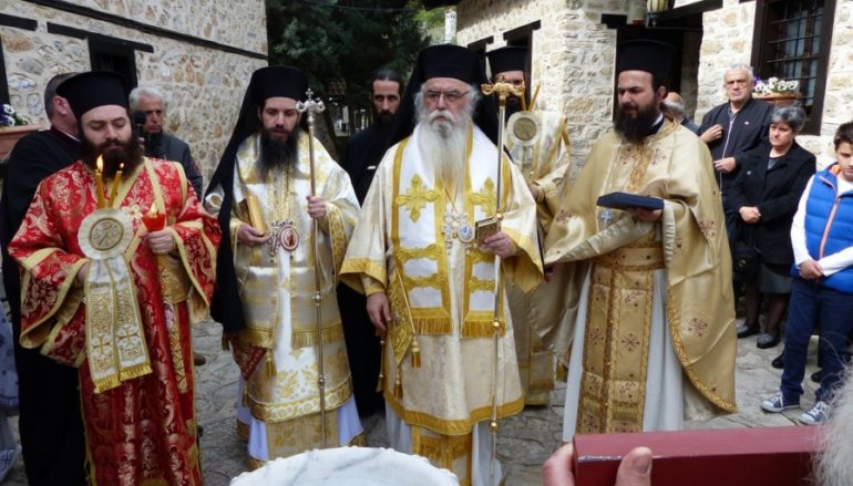 Μεταπασχάλια Ιερατική Σύναξη στην Μονή Παναγίας Μαυριωτίσσης