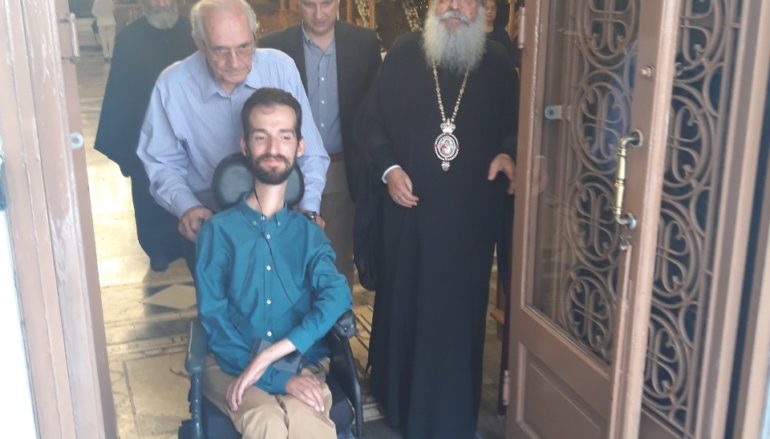 Στον Μητροπολίτη Φθιώτιδος ο Στέλιος Κυμπουρόπουλος