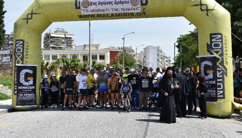 Ο Μητροπολίτης Μαρωνείας στον αγώνα “Το μονοπάτι της Παναγίας”