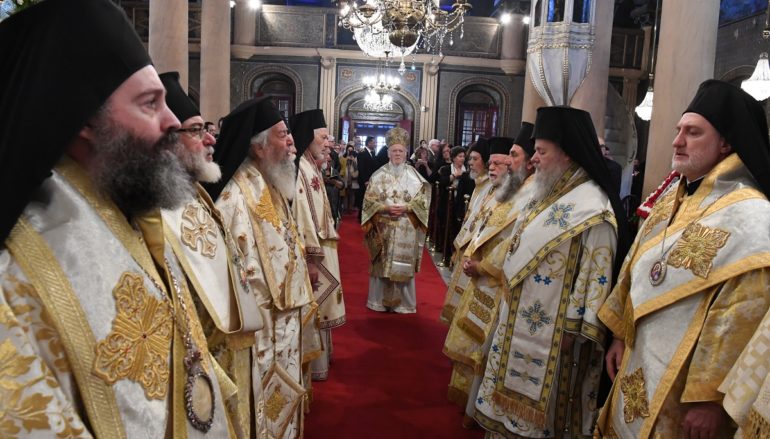 Πατριαρχική και Συνοδική Θ. Λειτουργία στην Ι. Μονή Βαλουκλή