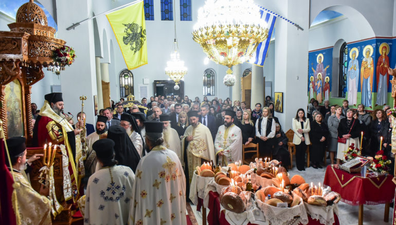 Εσπερινός του Αγίου Ιωάννου Θεολόγου στην Ι. Μ. Λαγκαδά