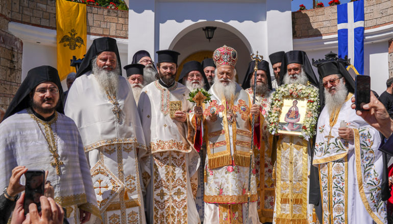 Εορτή της Ζωοδόχου Πηγής στην Ι. Μονή Παναγίας Δοβρά Βεροίας