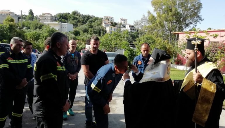 Αγιασμός για την έναρξη της Αντιπυρικής περιόδου στο Γύθειο