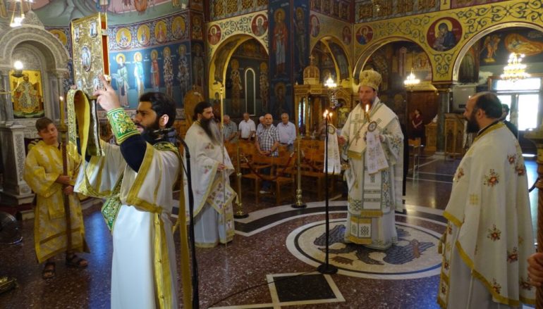 Κυριακή της Πεντηκοστής στην Ι. Μ. Νέας Ιωνίας