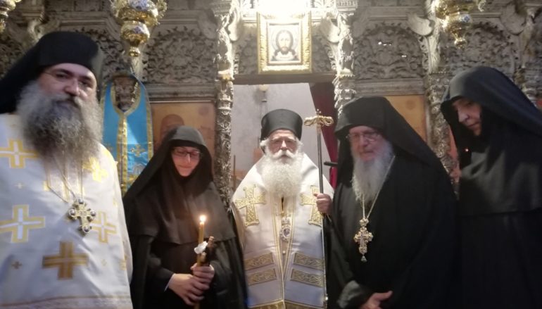 Κουρά Μοναχής στην Ιερά Μονή Παναγίας Λαμπηδόνος