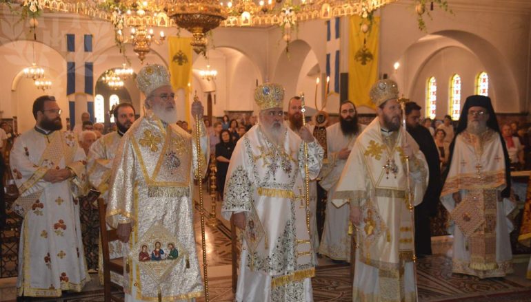 Λαμπρά τα Ονομαστήρια του Μητροπολίτη Νεαπόλεως Βαρνάβα
