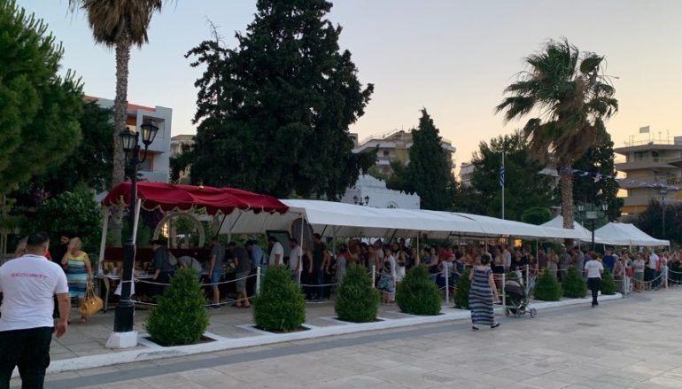 Πλήθος προσκυνητών στην Κόρινθο για την Αγία Ζώνη