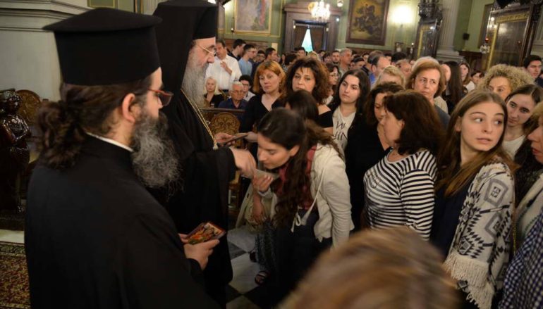 Παράκληση στην Πάτρα για τους μαθητές των Πανελληνίων Εξετάσεων