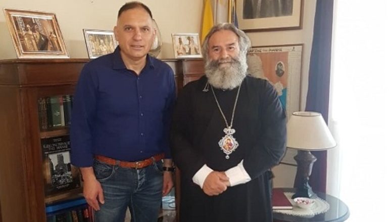 Στο Μητροπολίτη Μάνης ο Υποψήφιος Βουλευτής Νεοκλής Κρητικός