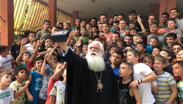 Αγιασμός Α΄κατασκηνωτικής περιόδου στην Ι. Μ. Δημητριάδος