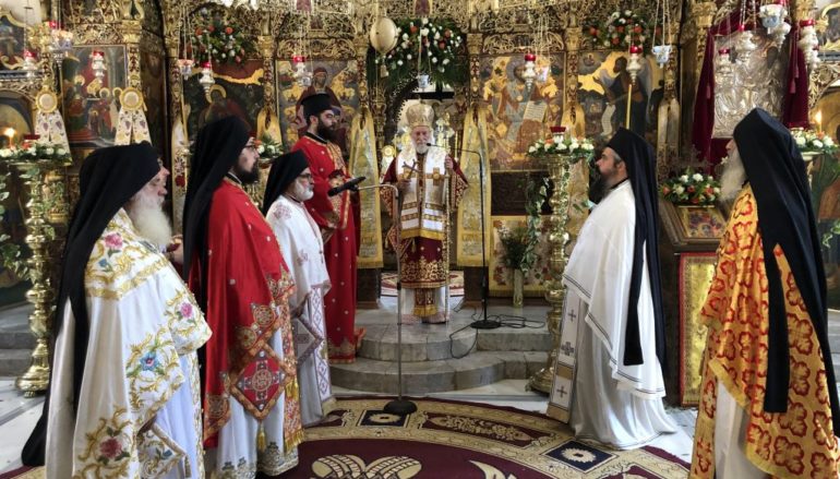 Εορτή του Αγίου Πνεύματος στην Αγία Τριάδα των Τζαγκαρόλων