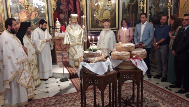 Ο εορτασμός του Αγίου Πνεύματος στην Ι. Μ. Καλαβρύτων