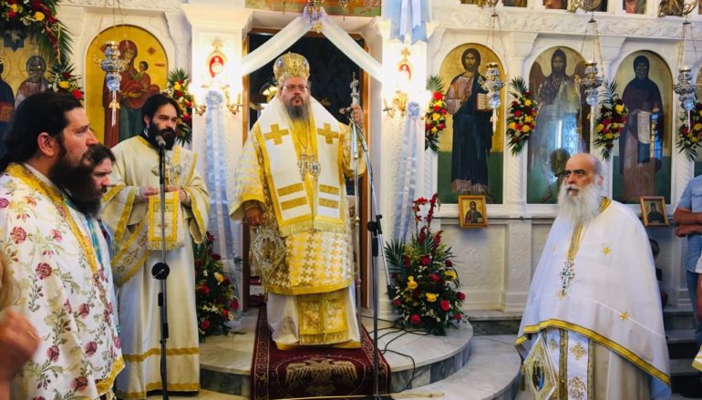 Η εορτή του Αγίου Πνεύματος στην Ιερά Μητρόπολη Λαρίσης