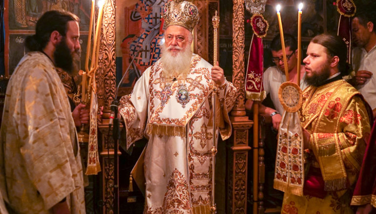 Λαμπρά εόρτασε η Ι. Μονή Αγίων Πάντων Βεργίνας