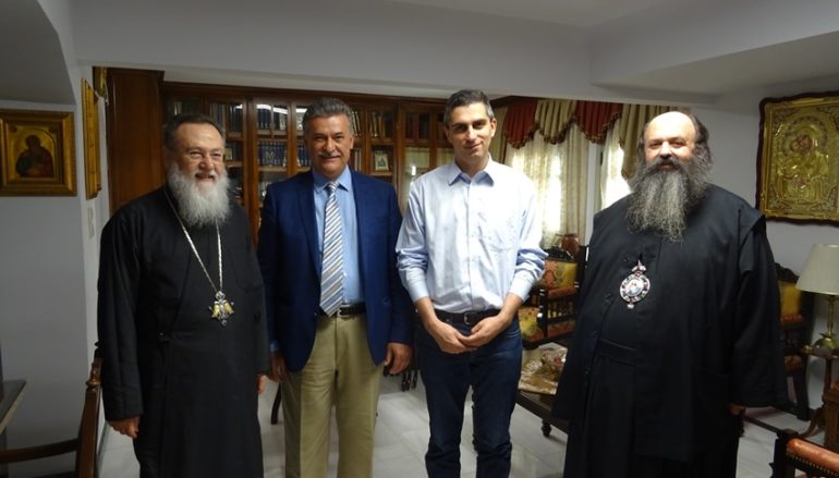 Εθιμοτυπικές επισκέψεις στον Μητροπολίτη Κορίνθου