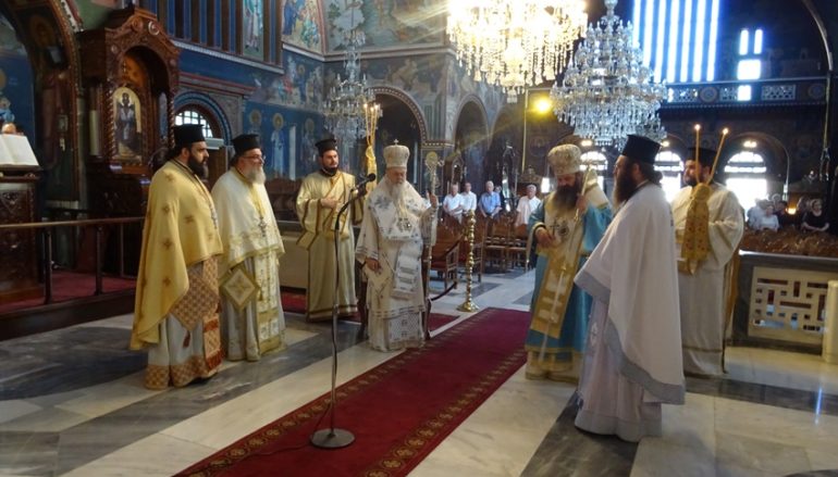 Λαμπρά εορτάσθηκε η Πεντηκοστή στην Κόρινθο