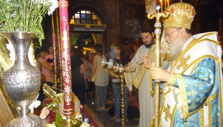 Αγρυπνία υπέρ πάντων των Αγίων Αποστόλων στην Ι. Μ. Κορίνθου
