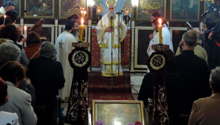 Ιερά Αγρυπνία στο Επισκοπείο Άρτης επί τη Αποδόσει της Αναστάσεως