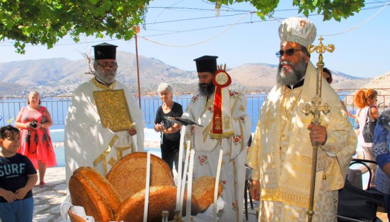 Η Δεσποτική εορτή της Αναλήψεως στη Σύμη