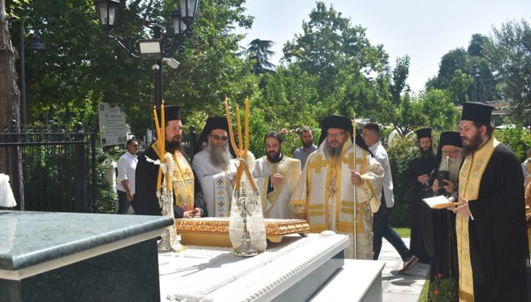 Ετήσιο μνημόσυνο του Μακαριστού Μητροπολίτου Λαρίσης Ιγνατίου