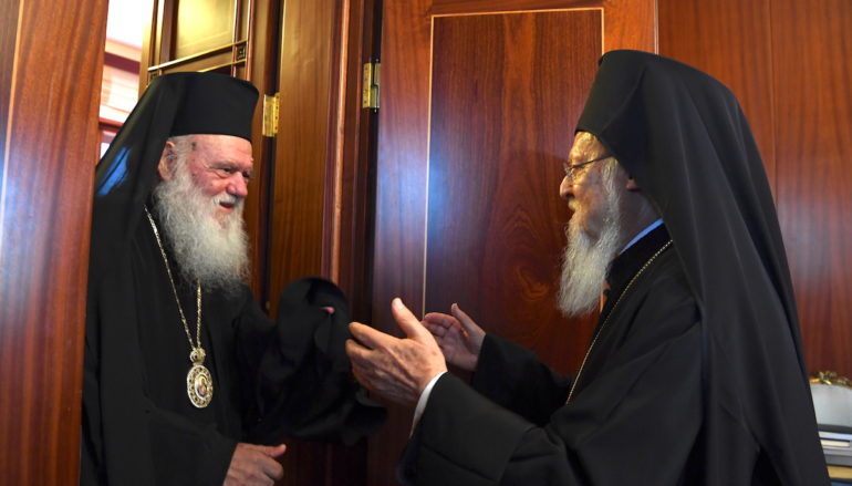 Ο Αρχιεπίσκοπος Αθηνών στο Οικουμενικό Πατριαρχείο