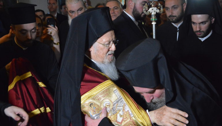 Ενθρονίστηκε ο νέος Ηγούμενος της Ι. Μονής Αγίας Τριάδος Χάλκης