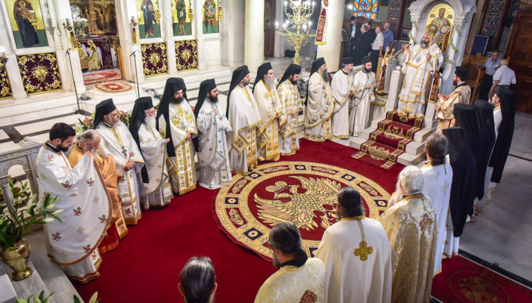Η εορτή του Αγίου Πνεύματος στην Ι. Μητρόπολη Θεσσαλονίκης
