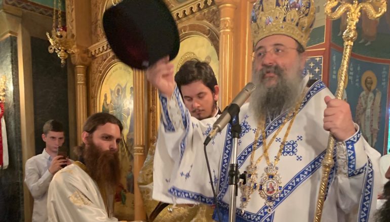 Χειροτονία Διακόνου από τον Μητροπολίτη Πατρών
