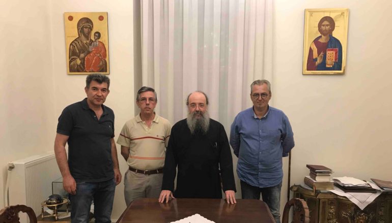 Αντιπροσωπεία εργαζομένων της Frigoglass στον Μητροπολίτη Πατρών