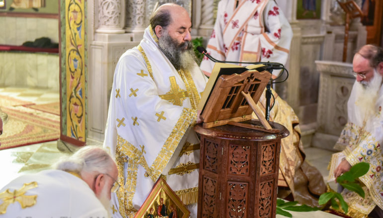 Κυριακή της Πεντηκοστής στην Ι. Μητρόπολη Λαγκαδά
