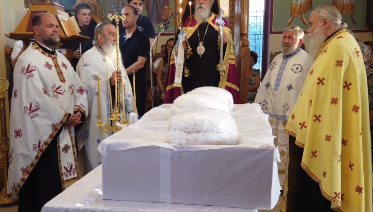 H εορτή των Αγίων Πάντων στο Α’ Κοιμητήριο Πύργου