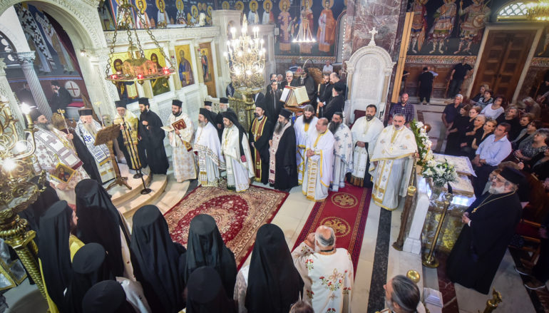 Μνημόσυνο του πατρός του Πρωτοσυγκέλλου της Ι. Μ. Θεσσαλονίκης