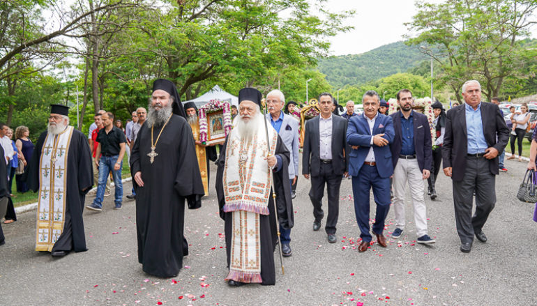 Η Θαυματουργός Εικόνα της Παναγίας Σουμελά στη Ι. Μ. Αγ. Ιωάννου Βαζελώνος