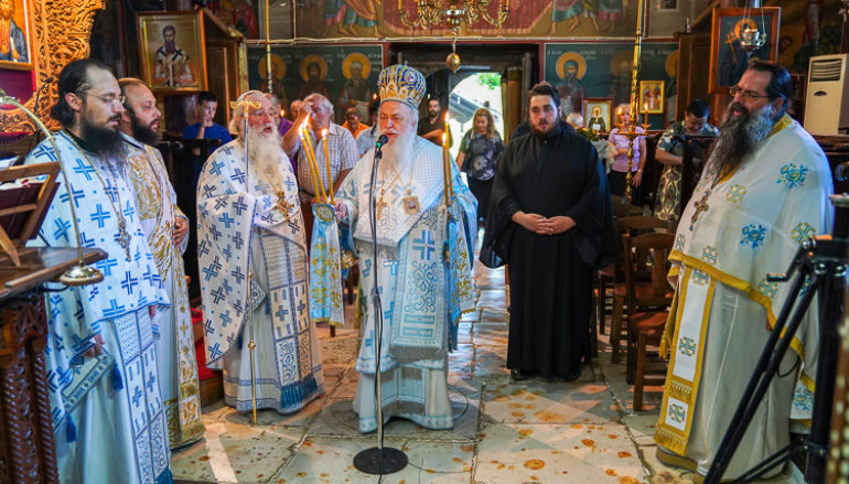 Εορτάστηκε η Σύναξη πάντων των διαλαμψάντων Αγίων της Σκήτης Βεροίας