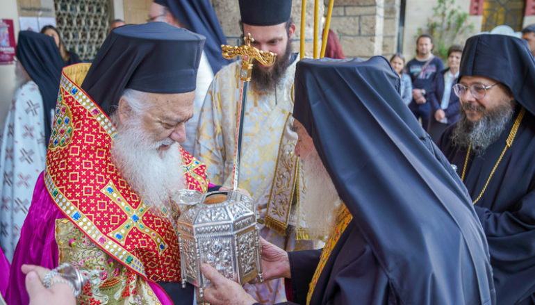 Tην Τιμία Κάρα του Αγίου Παντελεήμονος υποδέχτηκε η Βέροια
