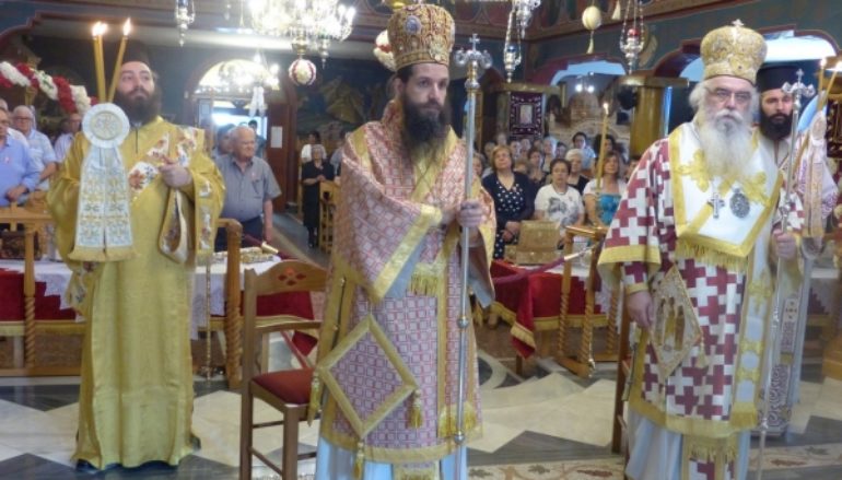 Αρχιερατικό συλλείτουργο στον Ι. Ναό Αγίων Πάντων Καστοριάς