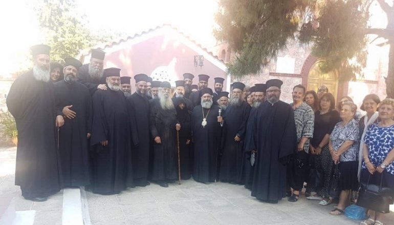 Προσκυνηματική επίσκεψη του Μητροπολίτη Μάνης στην Αίγινα
