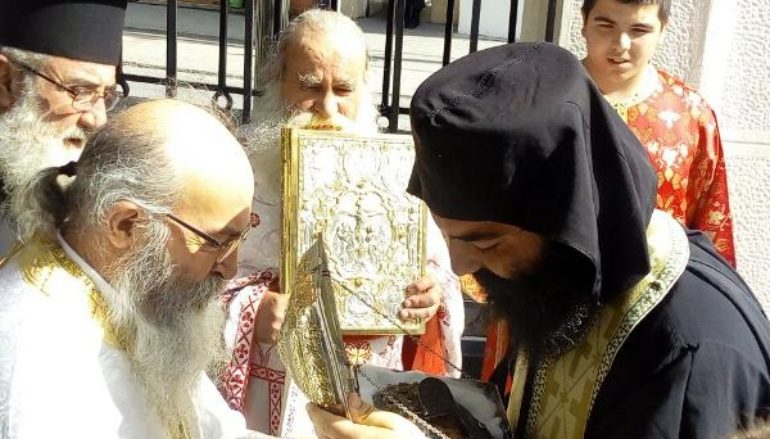 Αναχώρηση της Τίμιας Κάρας του Οσίου Νικάνορος από τα Γρεβενά