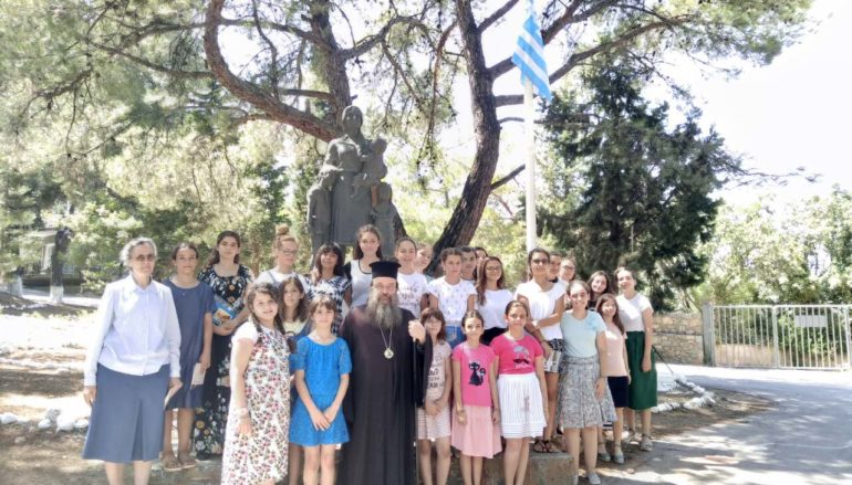 Ο Μητροπολίτης Χίου στην Κατασκήνωση “Άγιος Κοσμάς”