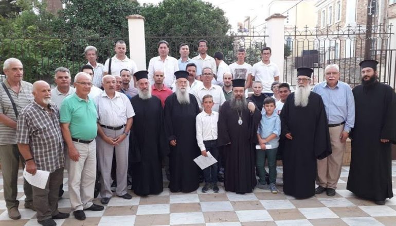 Ο Μητροπολίτης Χίου στην απονομή ενδεικτικών της Σχολής Βυζαντινής Μουσικής