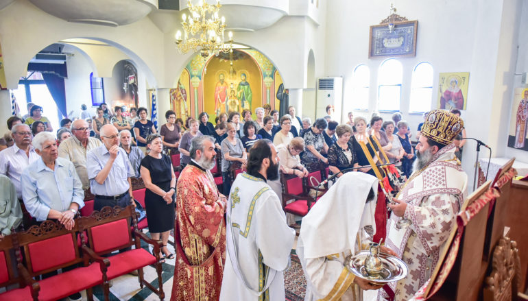 Εορτή ανακομιδής Λειψάνων των Αγίων Ραφαήλ, Νικολάου και Ειρήνης στην Ι. Μ. Λαγκαδά