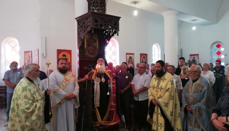 Πανηγύρισε η Ι. Μονή Οσίου Σεραφείμ του Σάρωφ Πορταριάς