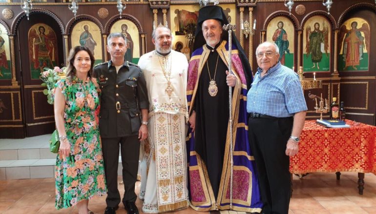 Ο Μητροπολίτης Γαλλίας Εμμανουήλ στη Λίλλη