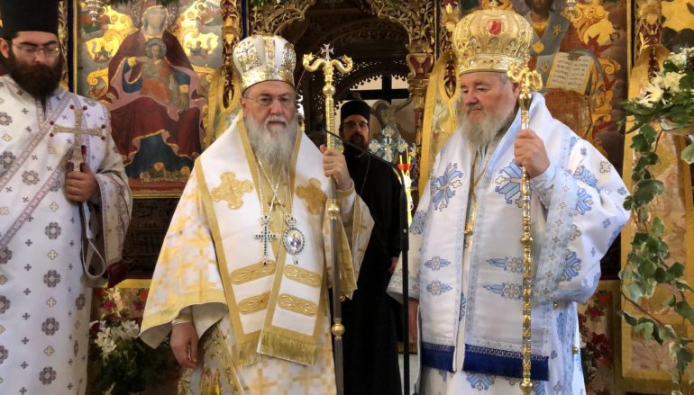 Αρχιερατικό Συλλείτουργο στην Ι. Μονή Τζαγκαρόλων Κρήτης