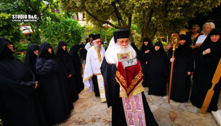 Ιερό Λείψανο της Οσίας Μακρίνης υποδέχθηκε το Κιβέρι Αργολίδος